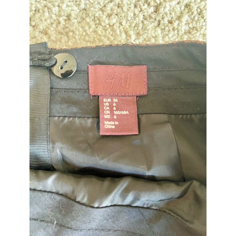 NWOT Bronze H&M Skirt S - Picture 2 of 8